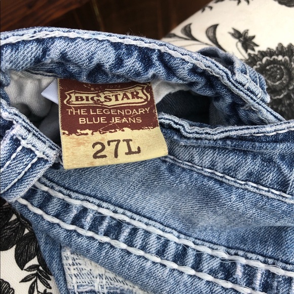 Big Star Sweet Ultra Low Rise Size 27 - Picture 5 of 8